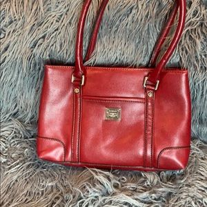 Red Liz Claiborne Purse